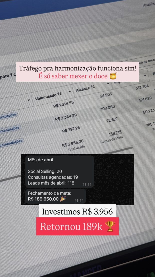 Print de mensagem de cliente