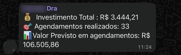 Print de mensagem de cliente